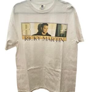 Vintage 90s Ricky Martin 1999 Shirt Adult Large